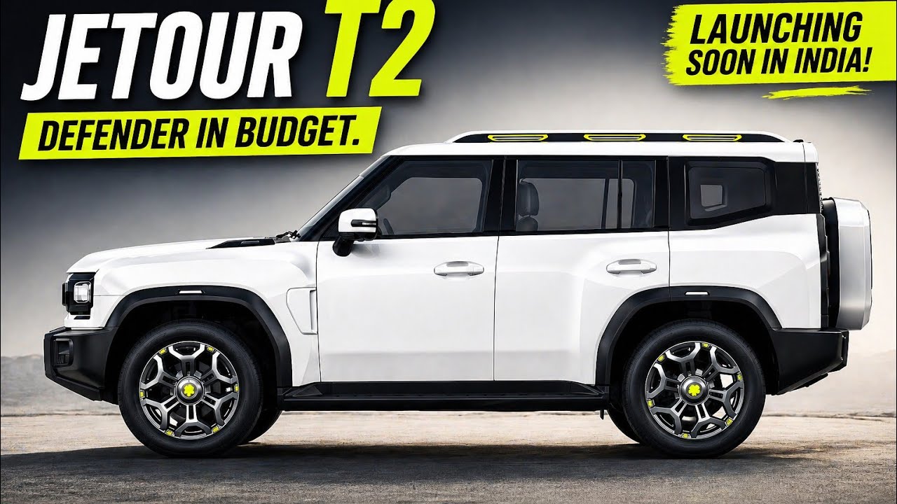 Cheap Defender? Jetour T2 Hybrid SUV | India Launch, Price, Engine & Features