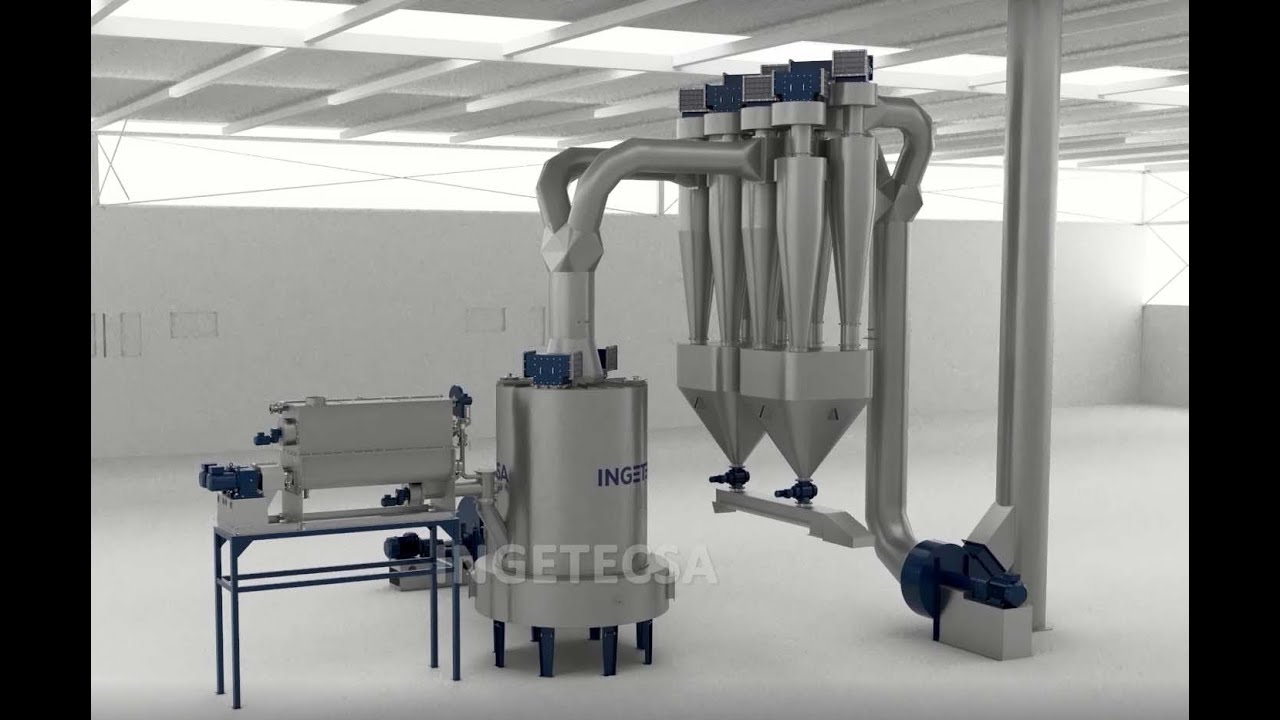 Spiral flash dryer   Ingetecsa