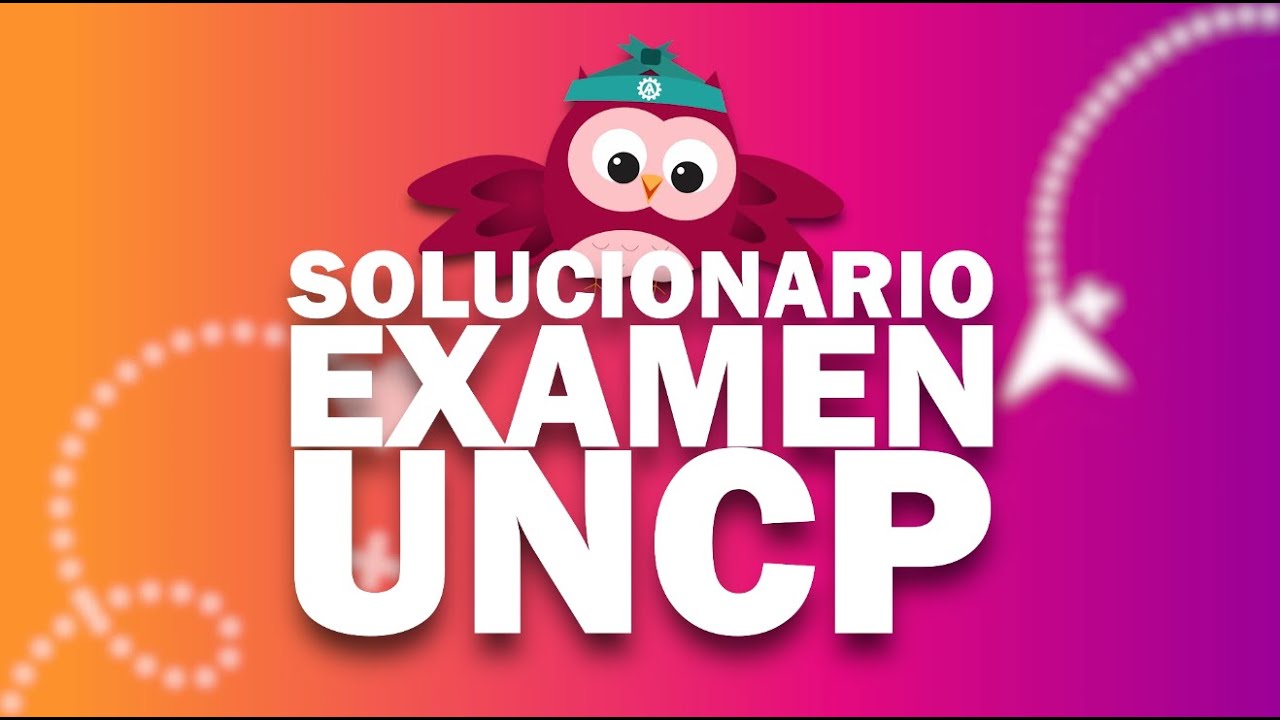 Solucionario examen Admisión UNCP 2023-I - Área I