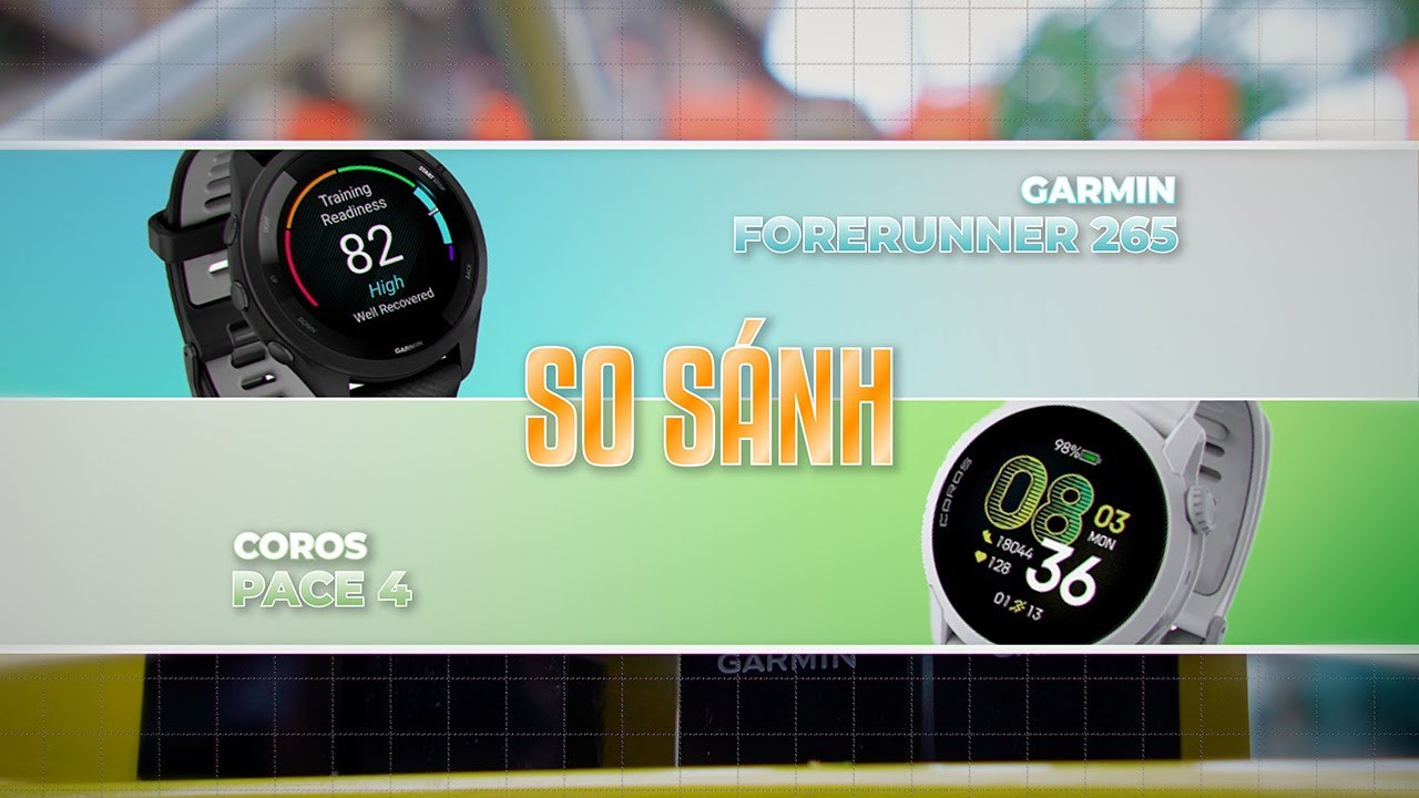 Garmin Forerunner 265 vs Coros Pace 4 – Đâu Là Lựa Chọn Phù Hợp Nhất Với Bạn?