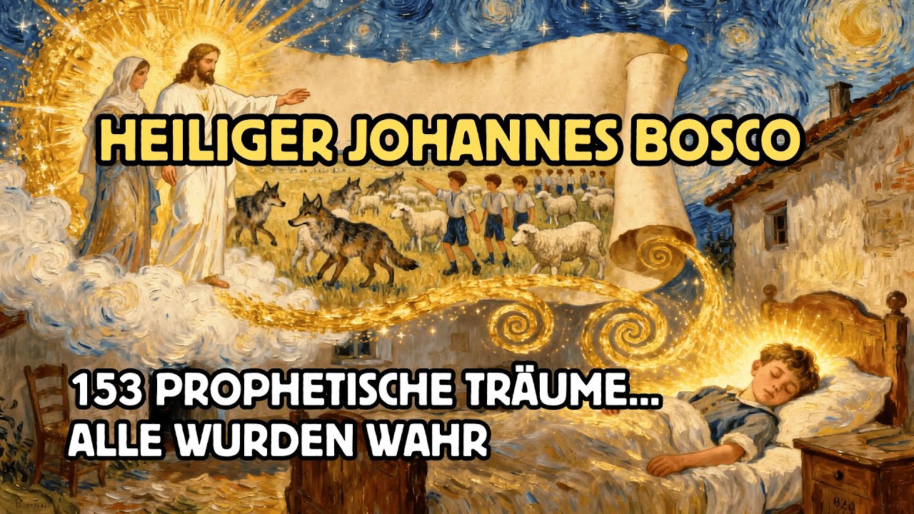 Heiliger Johannes Bosco: Die Unglaubliche Geschichte von 153 Wahr Gewordenen Träumen
