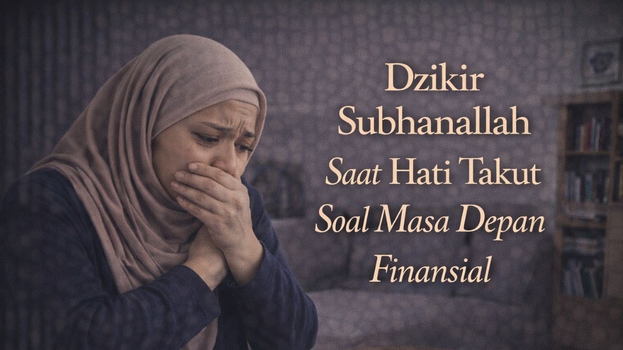 Tenanglah! Dzikir Subhanallah Saat Hati Takut Soal Masa Depan Finansial. Zikir Pembuka  Pintu Rezeki