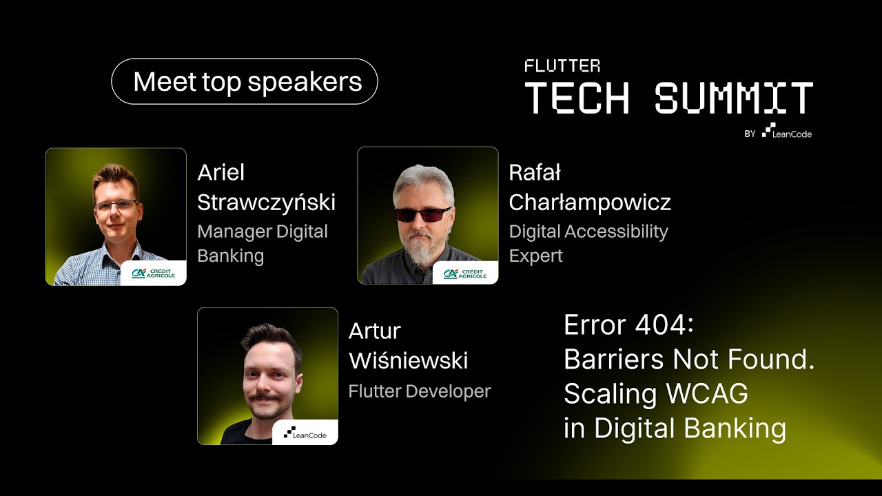 Error 404: Barriers Not Found. Scaling WCAG in Digital Banking