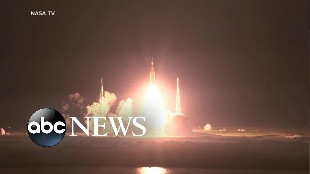 NASA&rsquo;s unmanned Artemis 1 rocket blasts into space l GMA