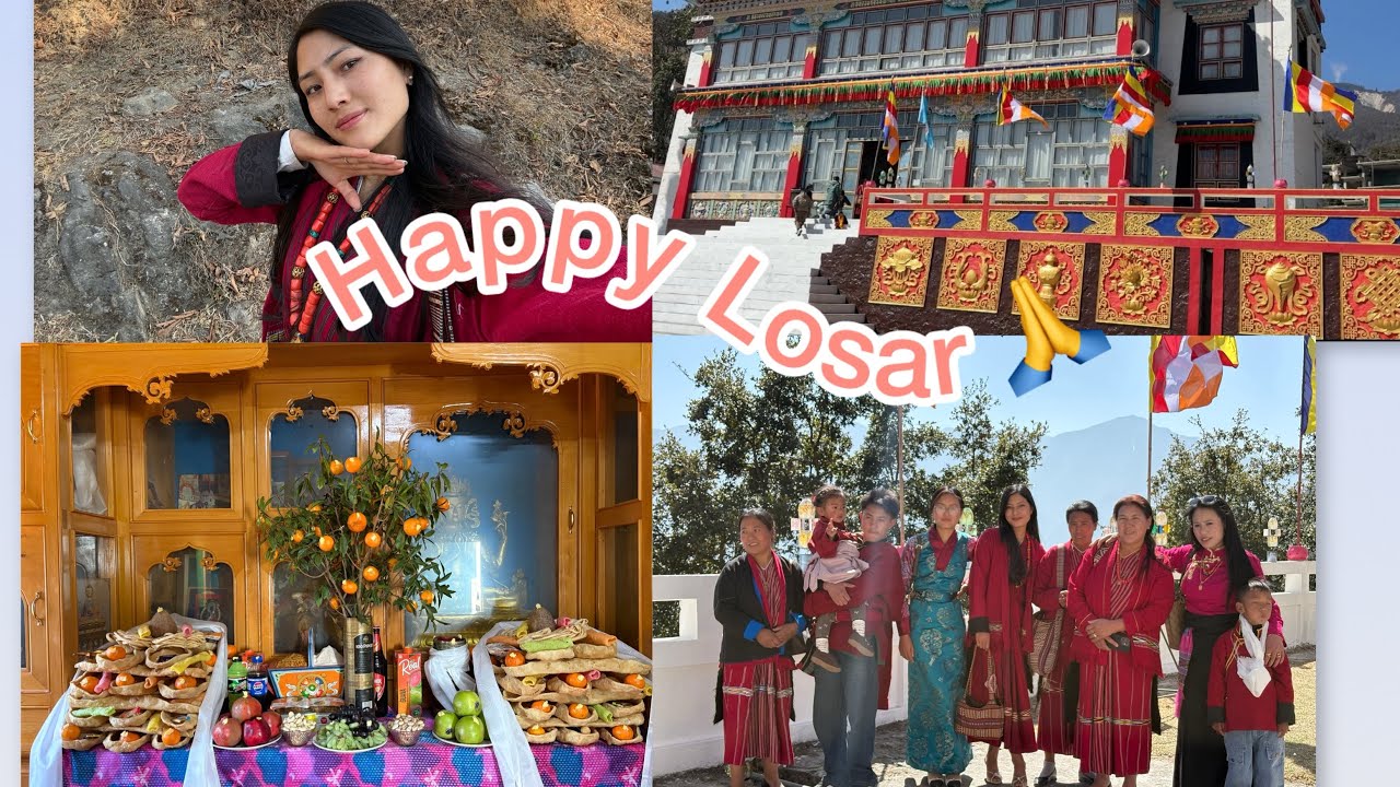 Losar day 1 with familia!💗 Buddhist festival 🌸