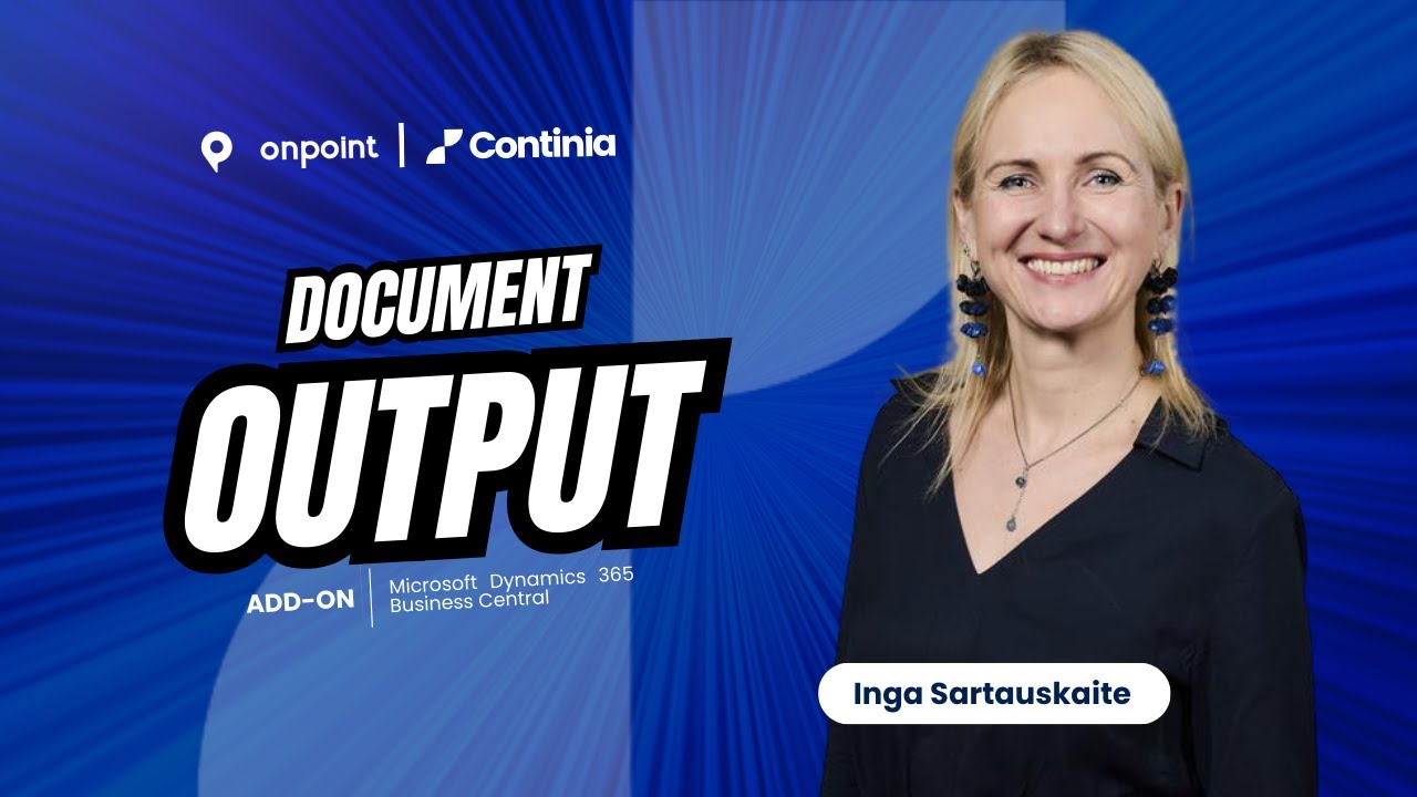 🔖 Document  Output Session with ‪@ContiniaSoftware  - Simplify and Standardize Your Communication