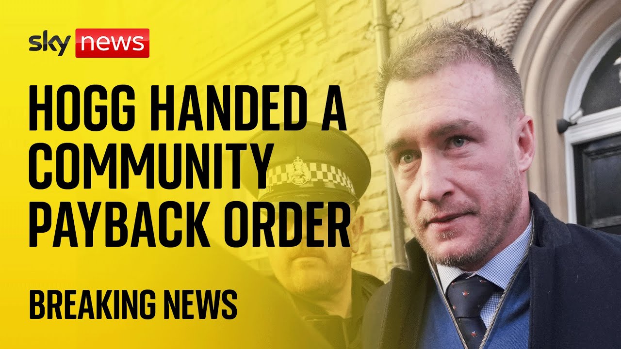 Stuart Hogg sentenced to community payback order for abusing wife