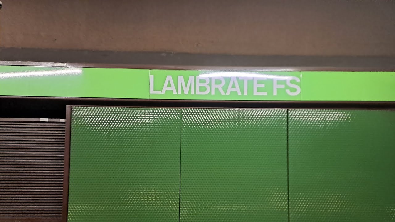 (Walkthrough) Stazione LAMBRATE FS (M2 Metro Milano)