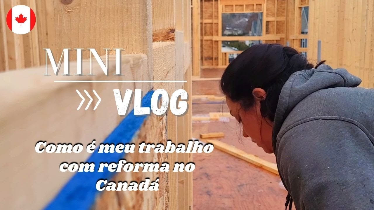 Como é meu trabalho no interior do Canadá - Reforma dos apartamentos em Revelstoke - Vernon - BC