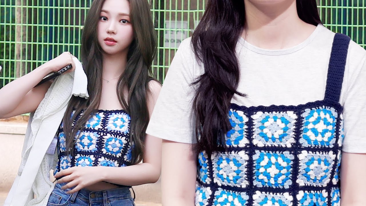 카리나 니트 똑같이 만들어 보기⭐️