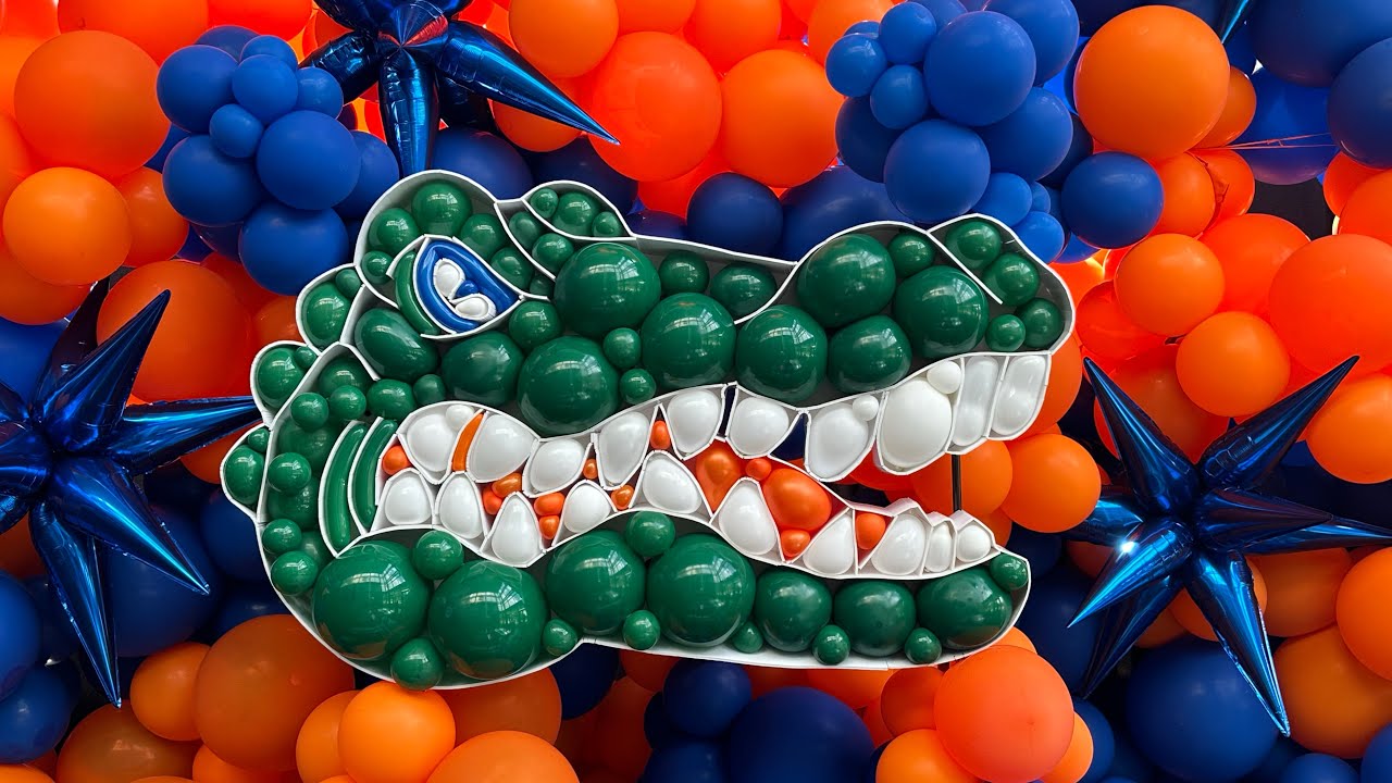 Watch Me Work: 12ft Gator Balloon Wall