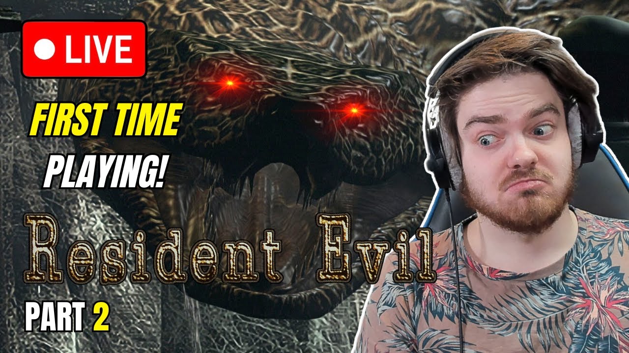 FIRST TIME PLAYING The Resident Evil 1 Remake! 🧟 PART 2