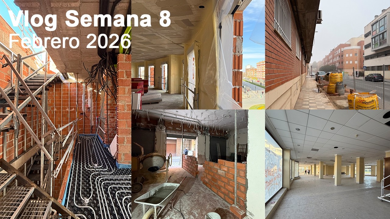 VISITAS DE OBRA LOCAL Y EDIFICIO DE VIVIENDAS Weekly Semana 8 Febrero 2026 | BERNALTE Arquitectura