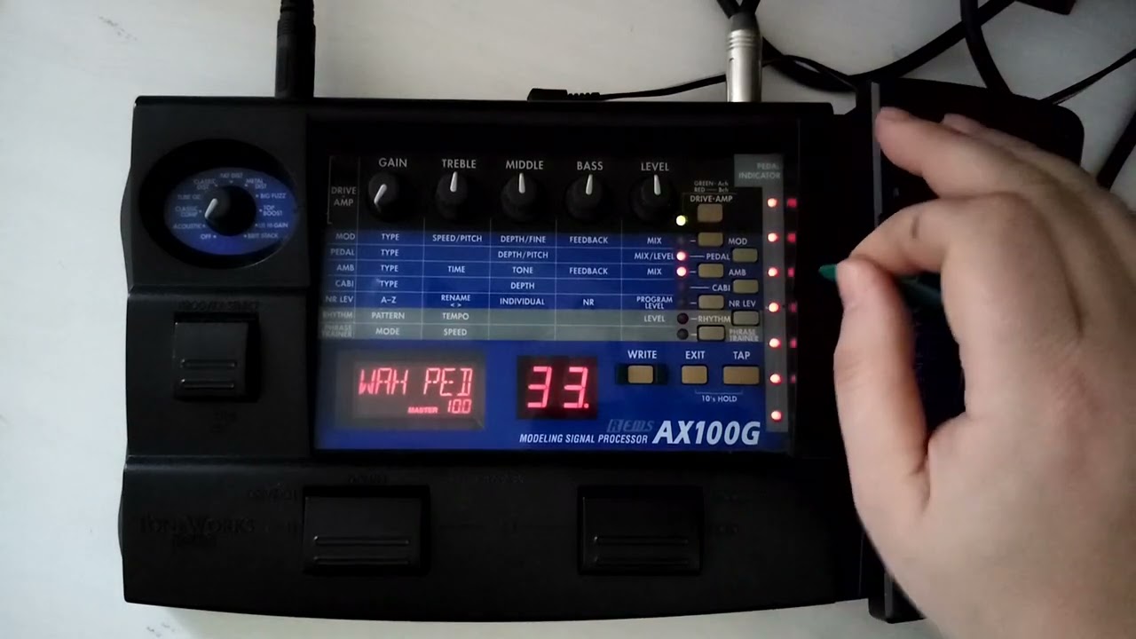 Korg Toneworks AX100G  Elektro Baglama Saz Tonları Tolgahan 05427716390