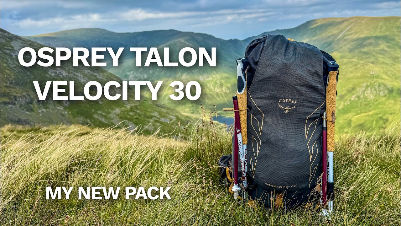 The Osprey Talon Velocity 30 for Fastpacking 