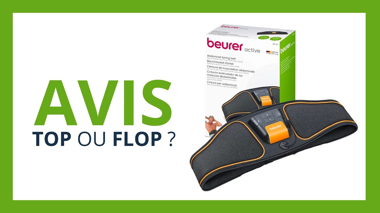 BEURER EM 37 (AVIS) : La Meilleure Ceinture Abdominal par Électrostimulation ?