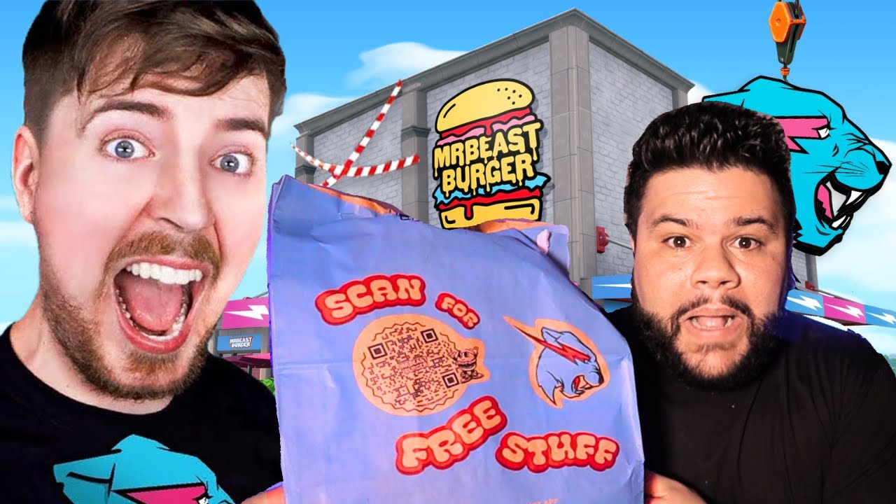 Comprei o Cardápio Todo do MR BEAST BURGER