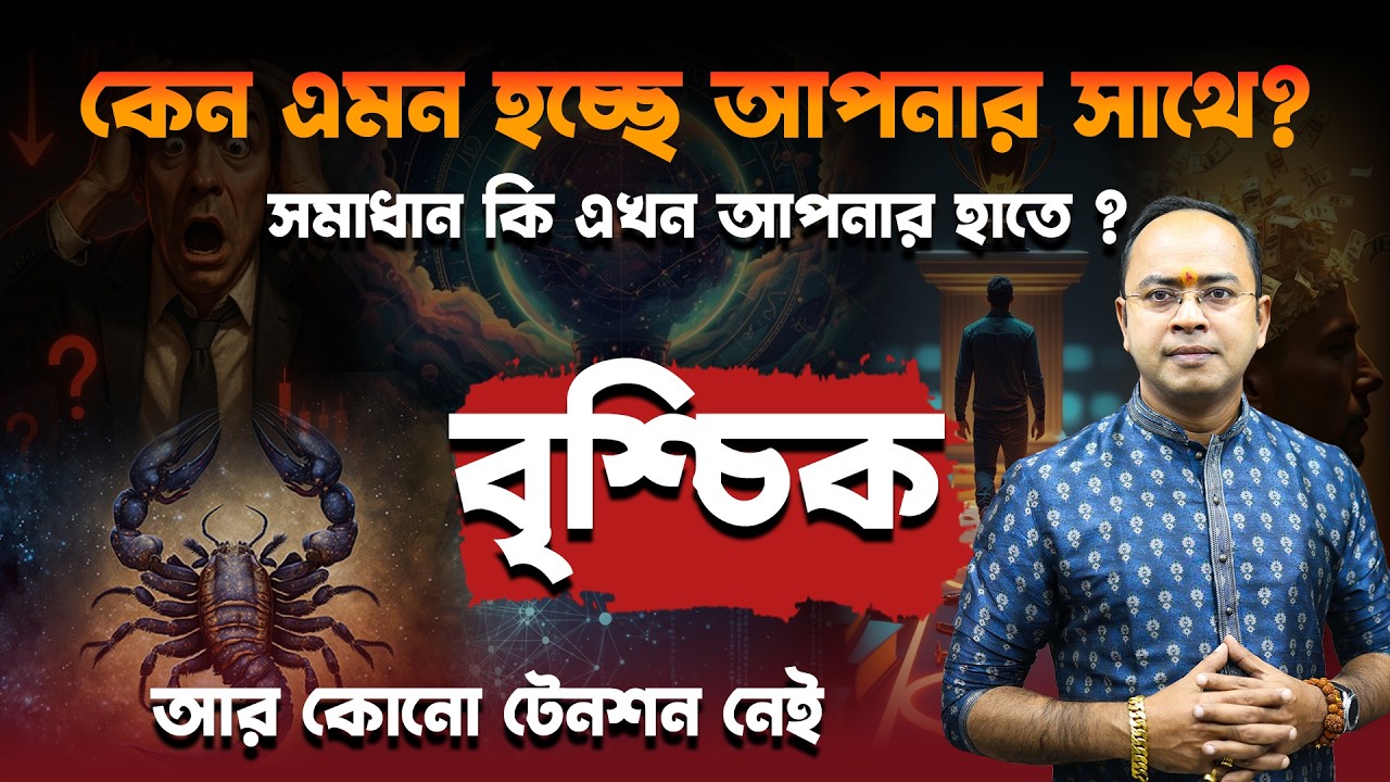 বৃশ্চিক রাশি ২০২৬: সাবধান! কি কি বড় বিপদ হতে পারে? ভাগ্য কি সঙ্গ দেবে? | Scorpio Horoscope 2026