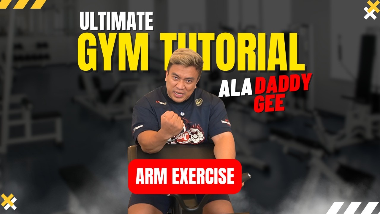 ULTIMATE GYM TUTORIAL PART 5 - ARM BICEP TRICEP | Panduan Gym lengkap buat Newbie