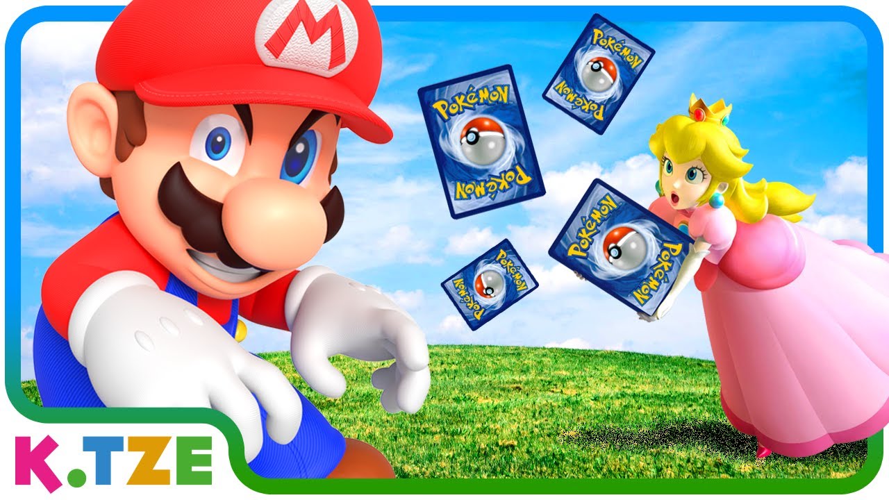 Mario BETR&Uuml;GT Peach um POKEMON Karten 😱😡 Super Mario Odyssey Story
