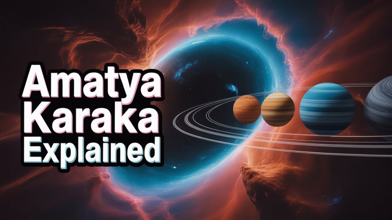Amatya karak in astrology | One planet for career, wealth & money | Jamini astrology sutras