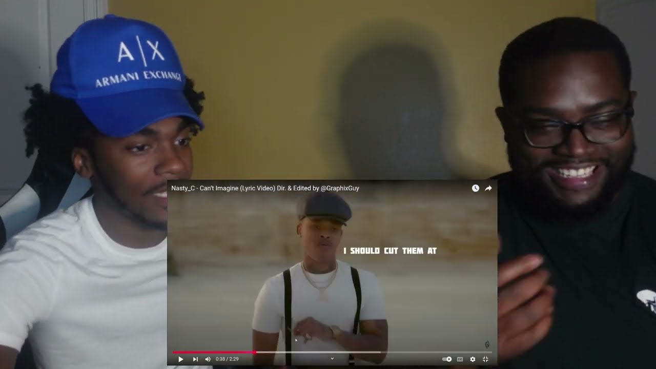 Nasty C - Can’t Imagine (Lyric Video) Dir. & Edited by GraphixGuy |REACTION|