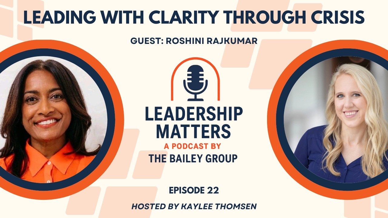 Leading With Clarity Through Crisis | Roshini Rajkumar