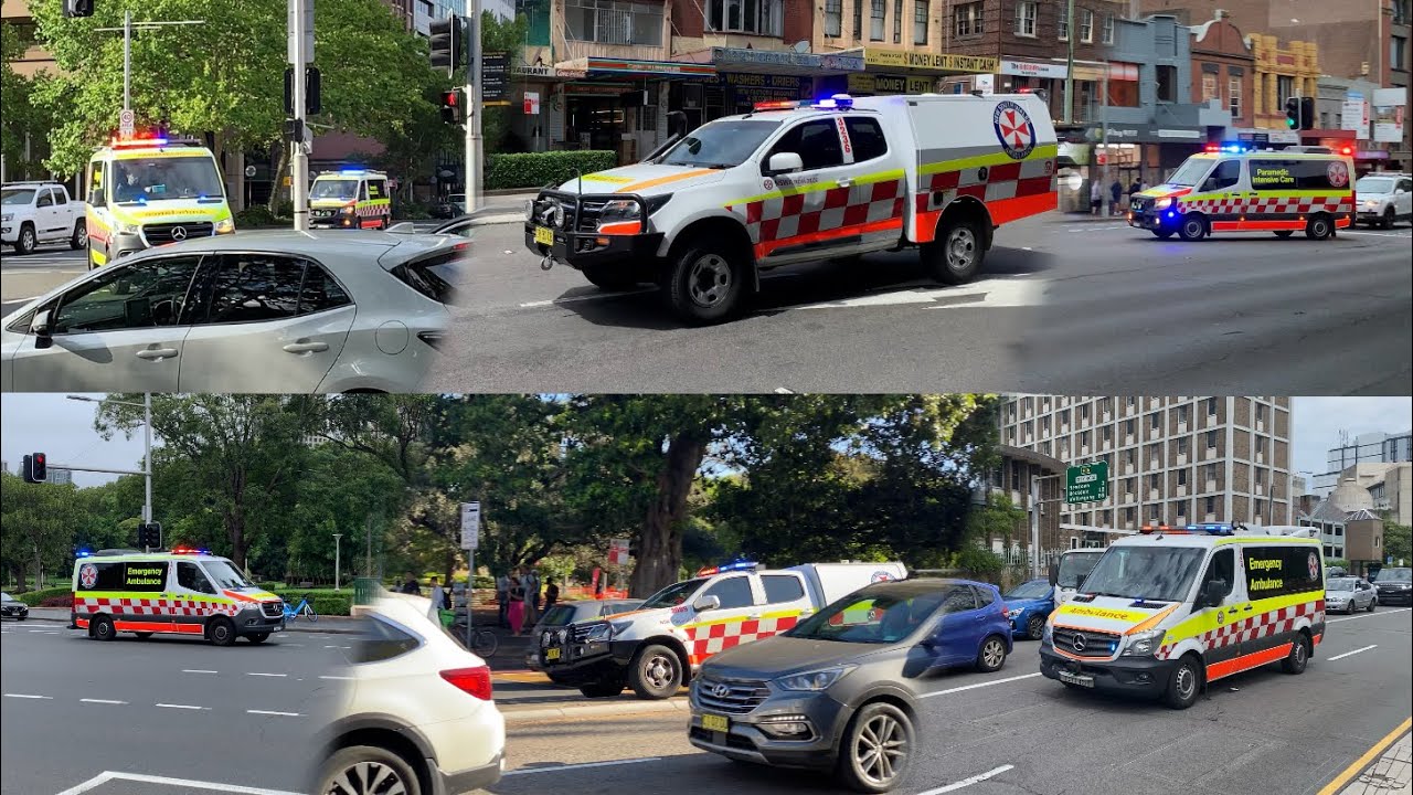 (COLLECTION) NSW Ambulance [SPECIAL UNITS] Responding in the City | Sydney, Australia
