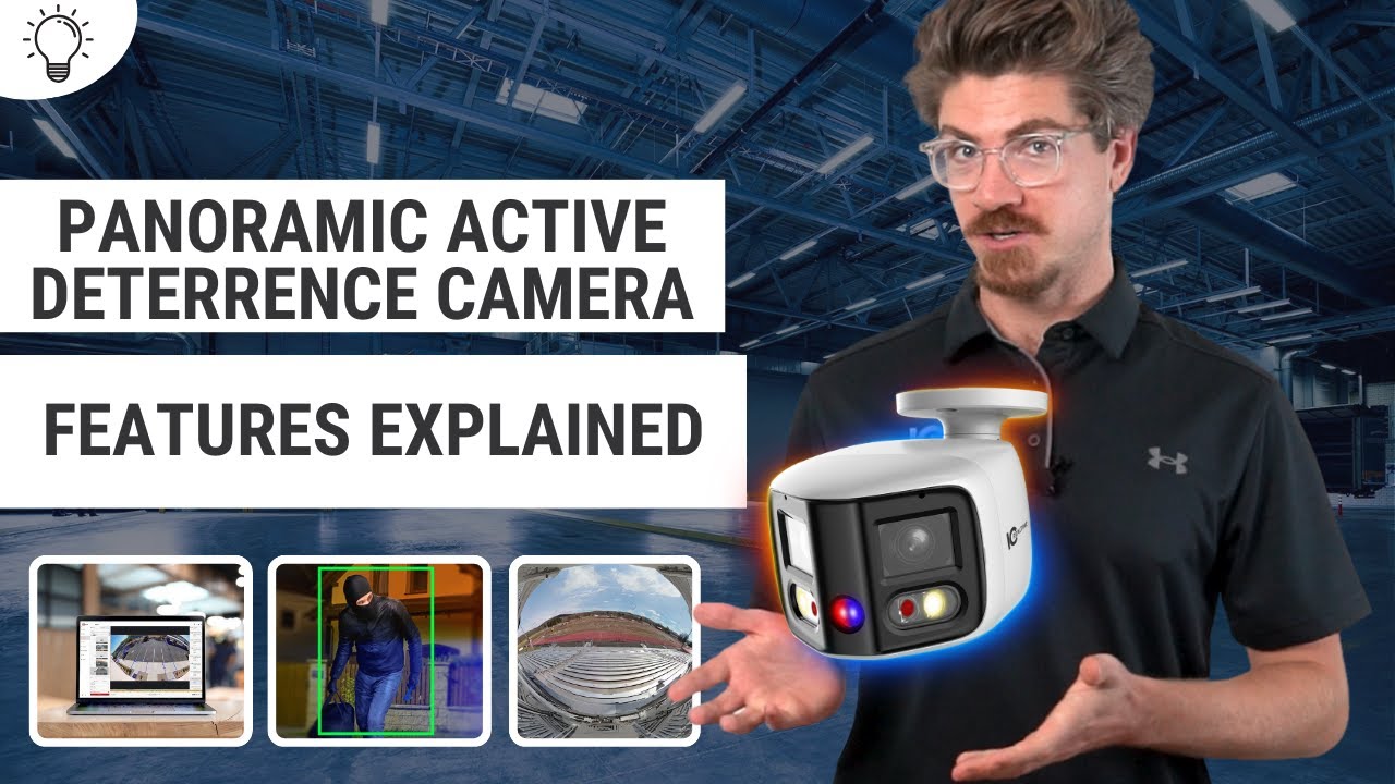 Panoramic Active Deterrence Camera | Features Explained