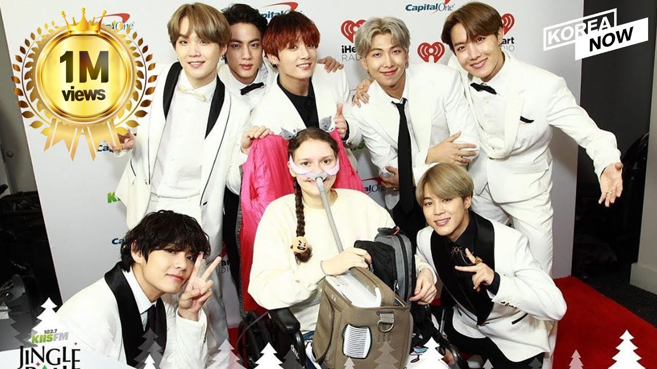 Teenage ARMY, suffering from respiratory diseases, finally meets BTS