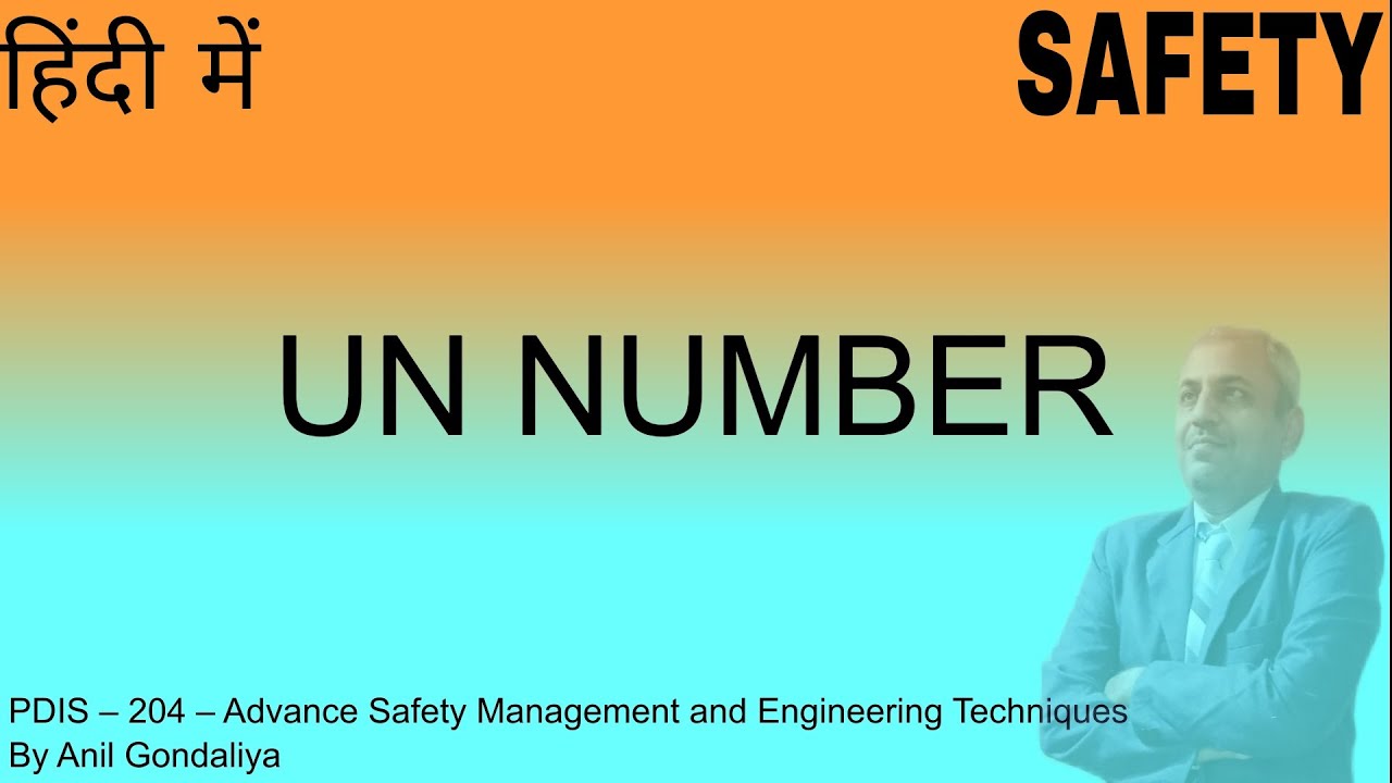 UN NUMBER