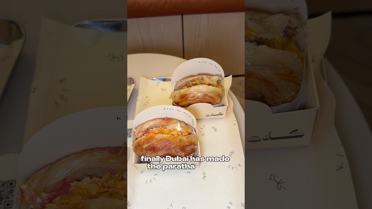 Dubai’s VIRAL Paratha Burger 