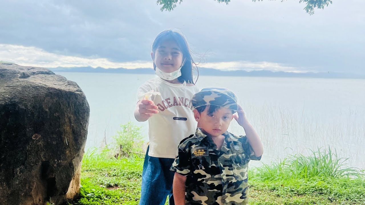 น้องเอิร์น น้องเอม น้องออย พาเที่ยชม พิพิธภัณฑ์สัตว์น้ำ จังหวัดสมุทรสาคร
