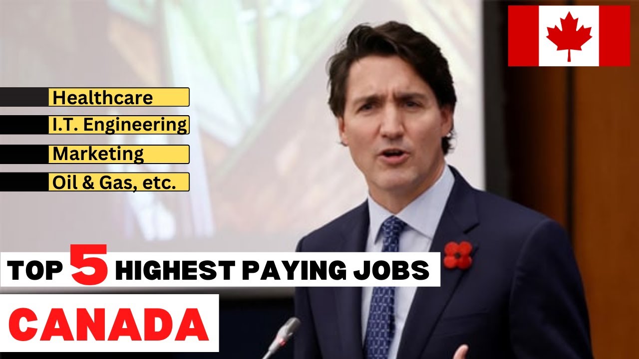TOP 5 HIGHEST PAYING JOBS IN CANADA IN 2023 ( WITH JOB DESCRIPTION & SALARIES ) #jobsincanada
