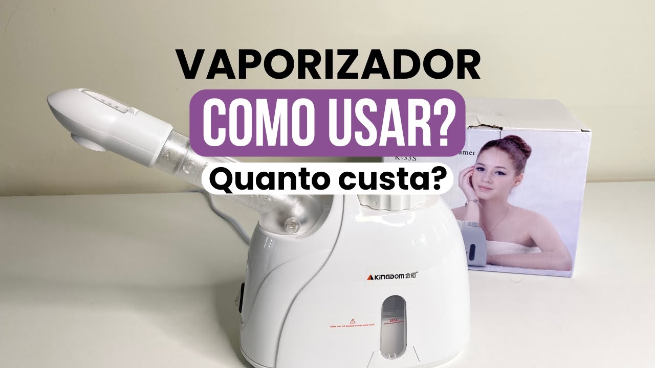 vaporizador facial portátil | Vapor de ozônio kingdom k-33S