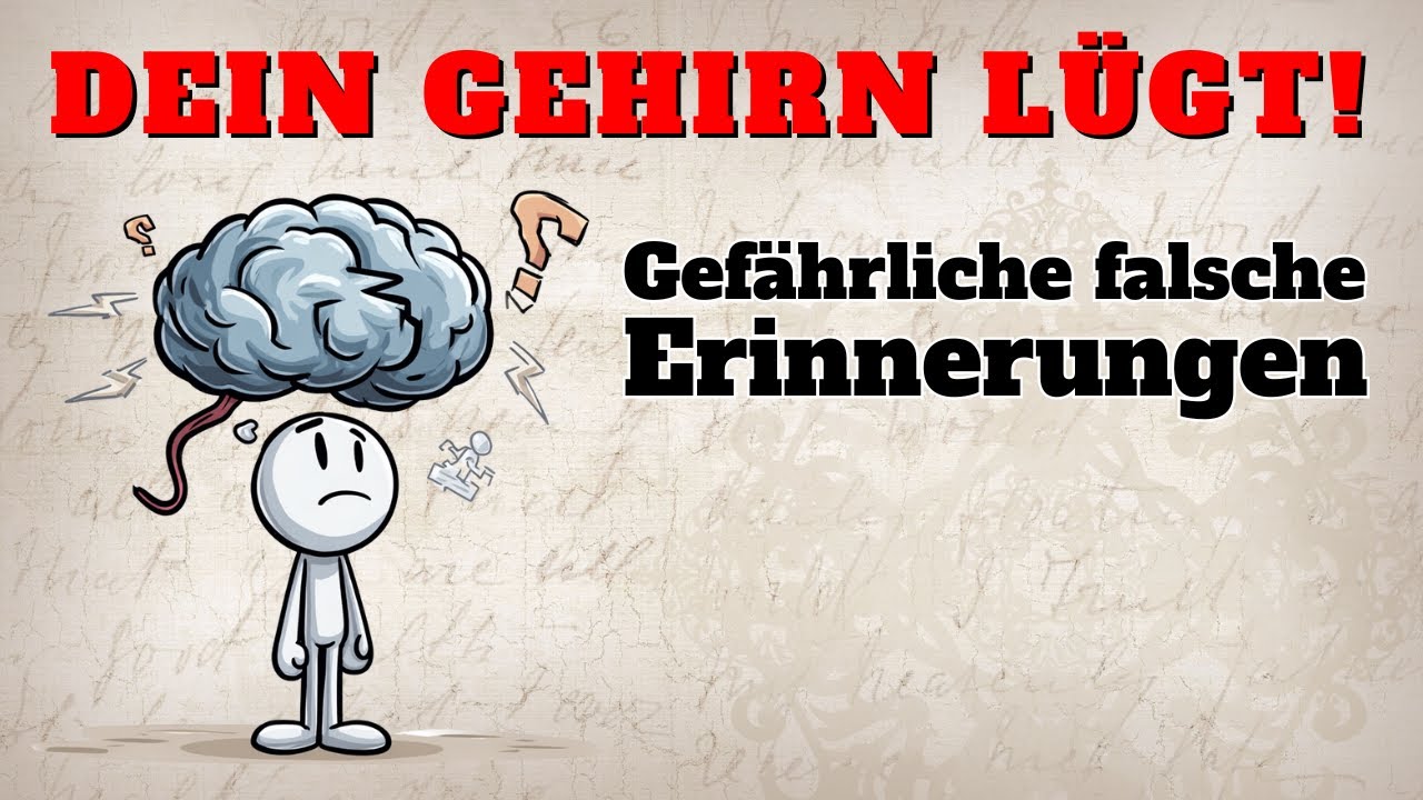 Dein Gehirn spielt dir einen gefährlichen Streich - Die Wahrheit über falsche Erinnerungen!