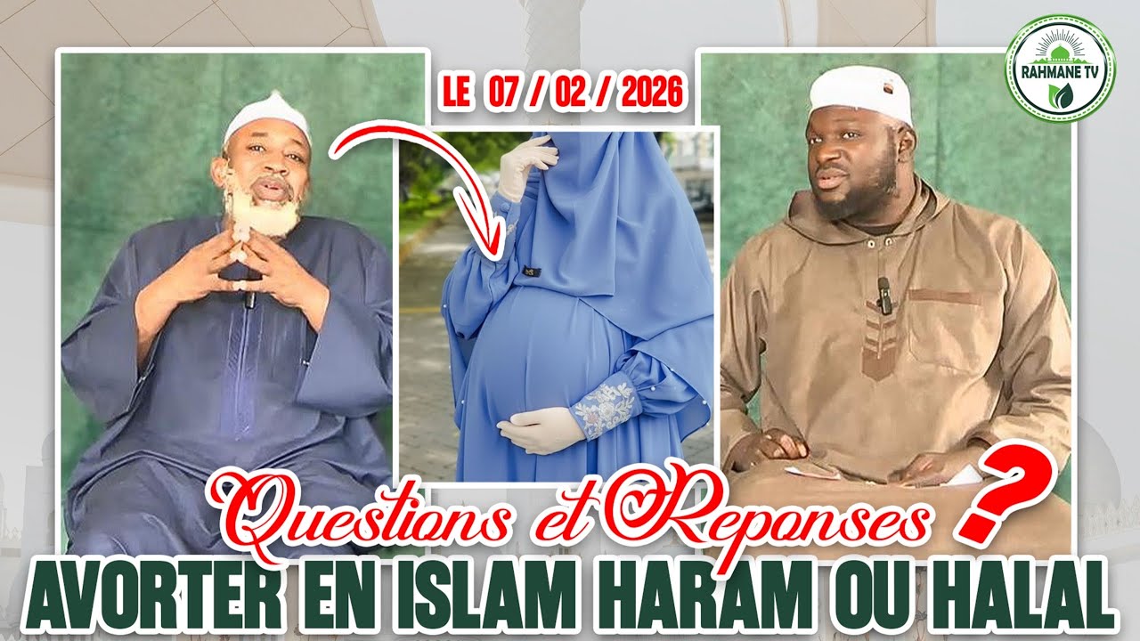 IMAM MAHMOUD KOUMA & DR AHMAD SANGARÉ : QUESTIONS ET RÉPONSES avorter en islam Haram ou halal ?