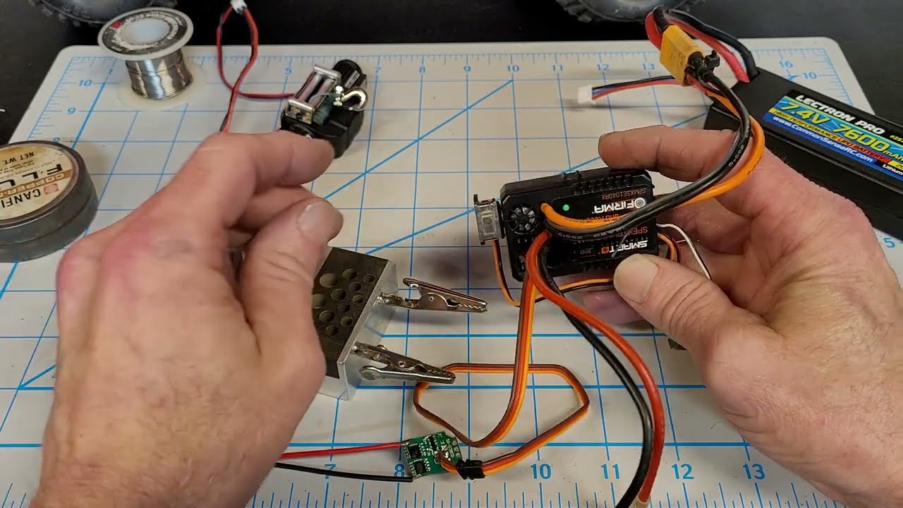 DIY RC winch controller for cheap more detailed how to video.