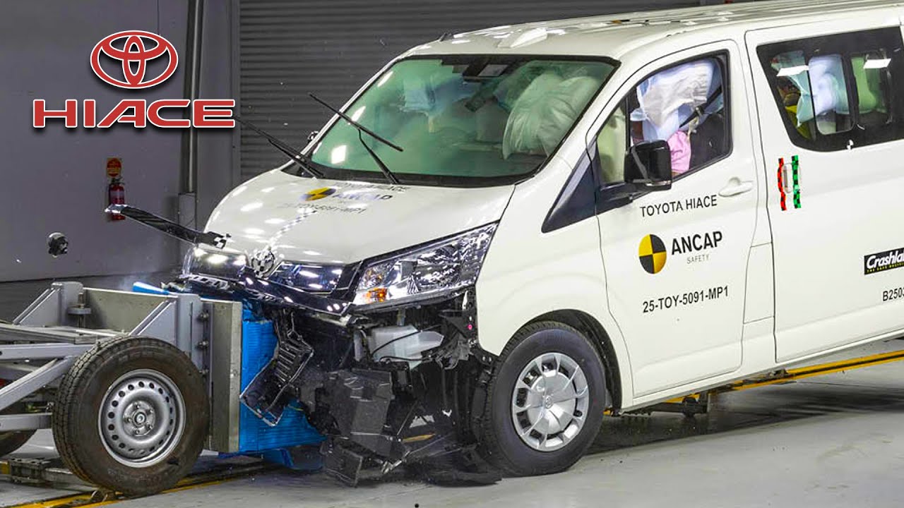 Toyota HiAce 2026 года впечатляет в жестких краш-тестах ANCAP!