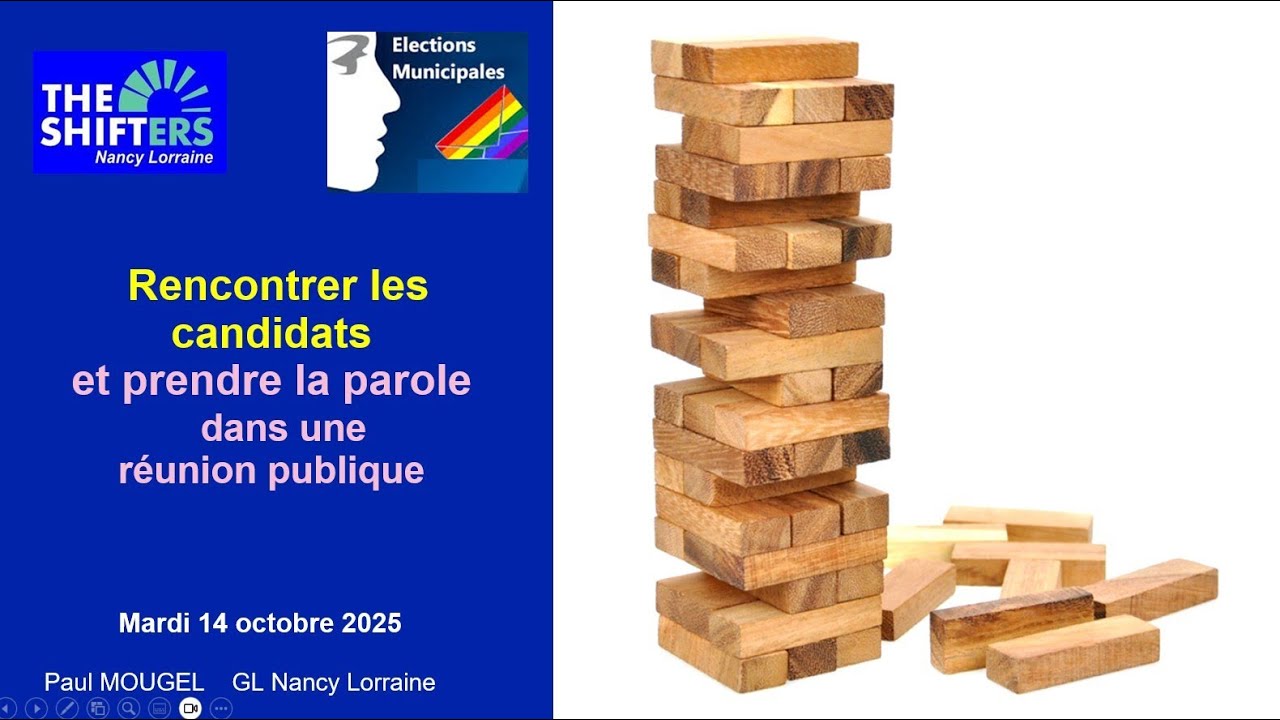 Rencontrer un candidat et participer à une réunion publique