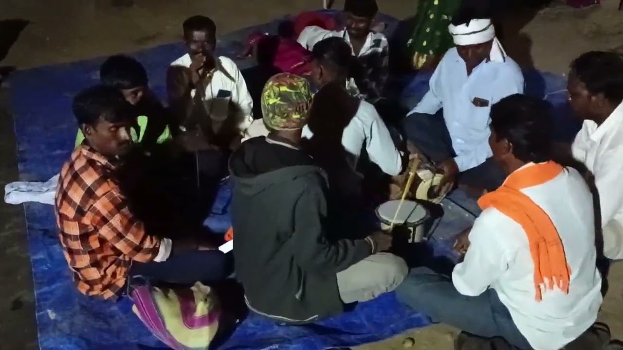 गायक सुनील अहिरे, गोरख बर्डे,  ढोलकी मास्तर भाऊराव बर्डे भेरडापूर येथे झालेला कार्यक्रम