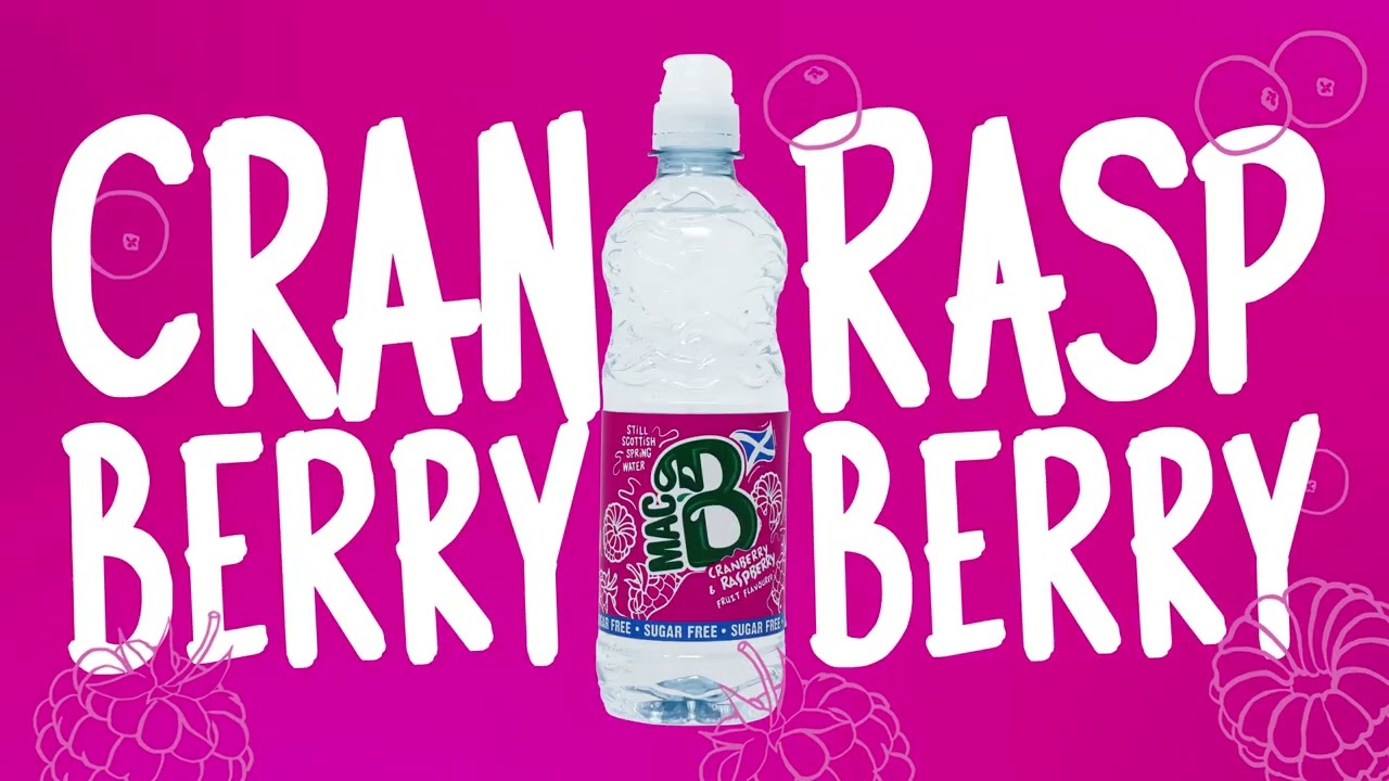 Bring oot the fruit - Pure Sottish Flavoured Spring Water