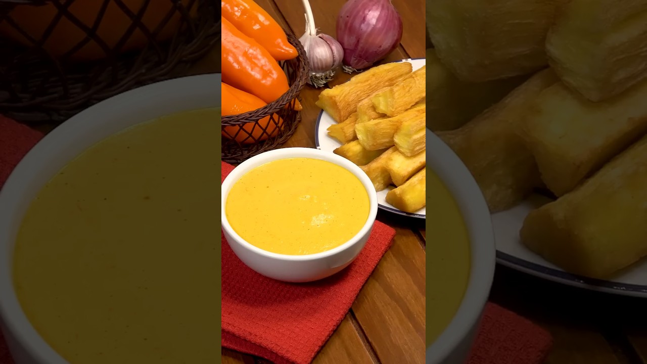 Crema de Aj&iacute; Amarillo 🌶️ RIQU&Iacute;SIMA #SHORTS