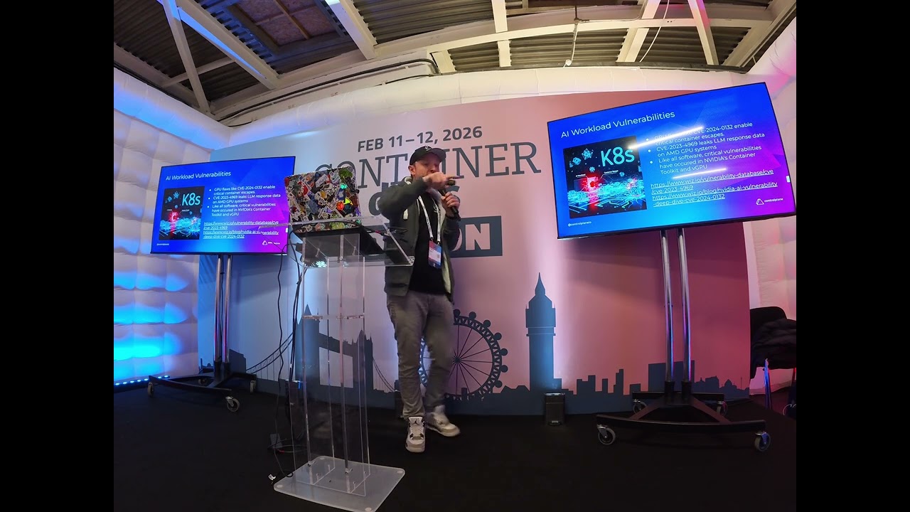Andy Martin AI Secuity Talk, Container Days London 2026