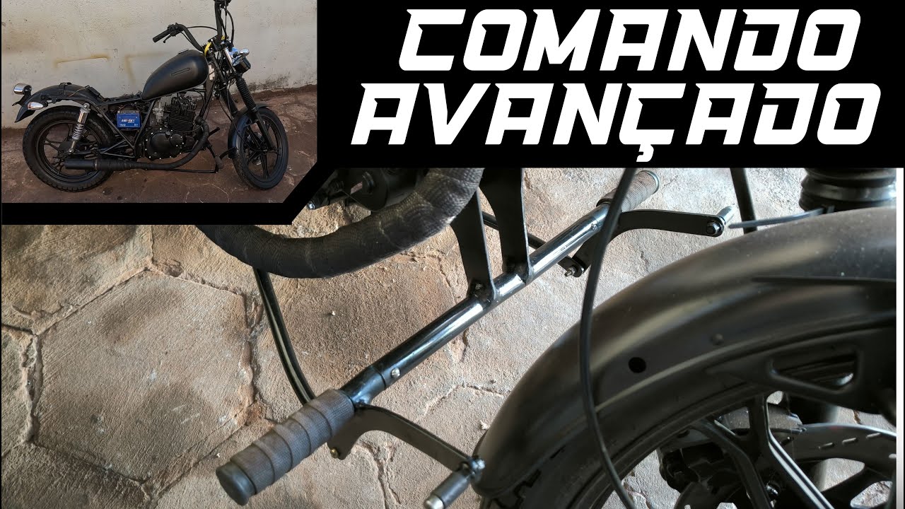 Colocando o COMANDO AVANÇADO na intruder 125