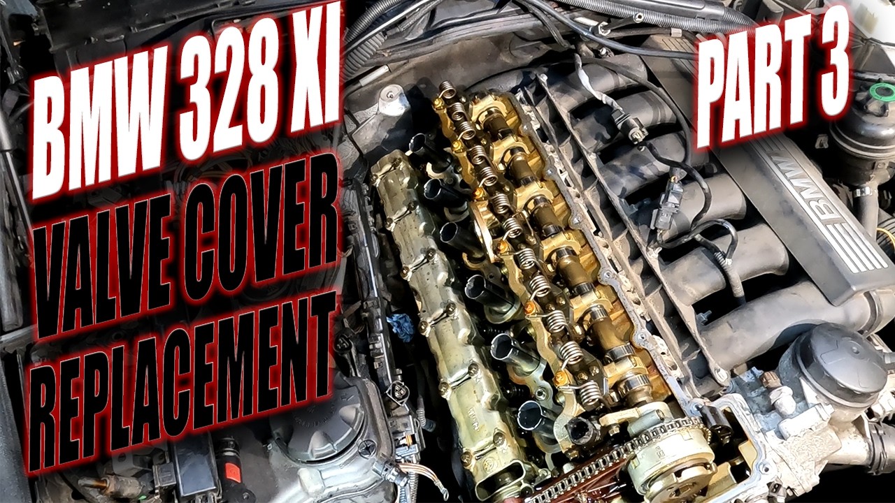 BMW 328xi - (ЧАСТЬ 3) Замена прокладки крышки клапанов - Клиент жалуется на запах гари внутри.