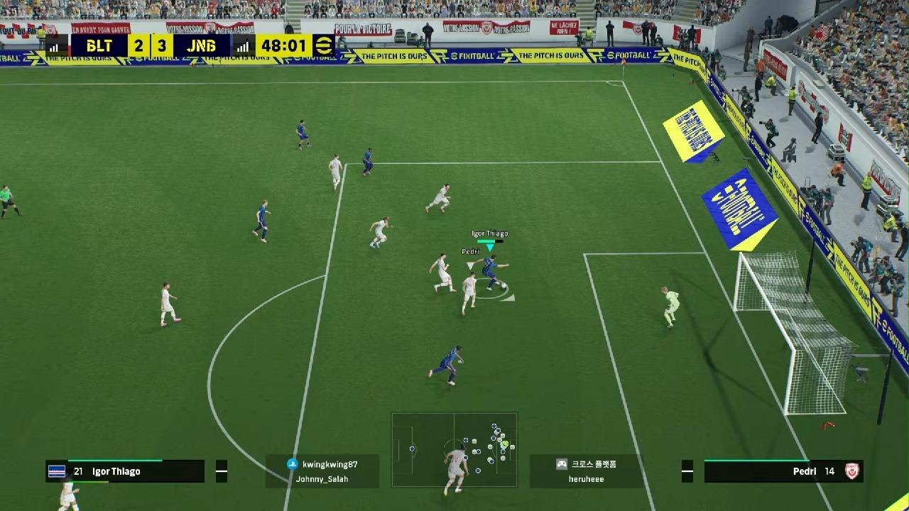 eFootball_POTW 이고르 티아고 데뷔전 해트트릭!!!