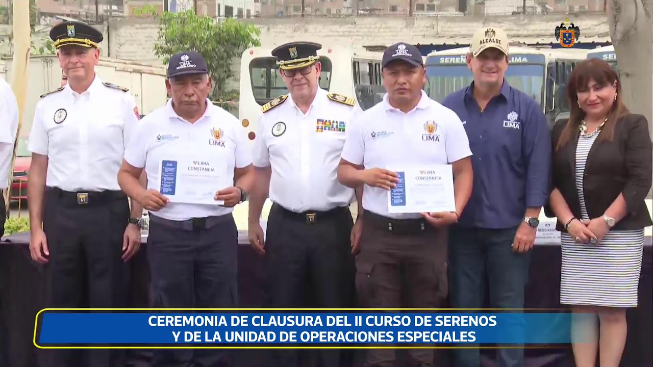 Clausura del II curso de Serenos Municipales y Unoes | 11 de marzo