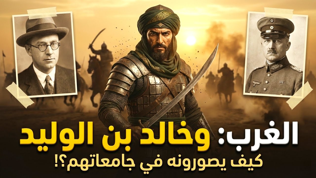 أسرار التكتيك العسكري: كيف نقل الغرب أفكار خالد بن الوليد إلى ساحات القتال؟
