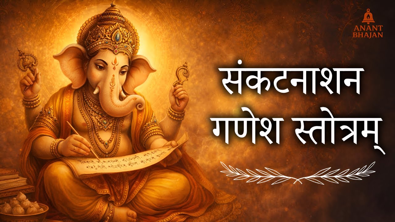 Sankat Nashan Ganesh Stotram | Most Powerful Ganesh Mantra to Remove Obstacles & Fear | Anant Bhajan